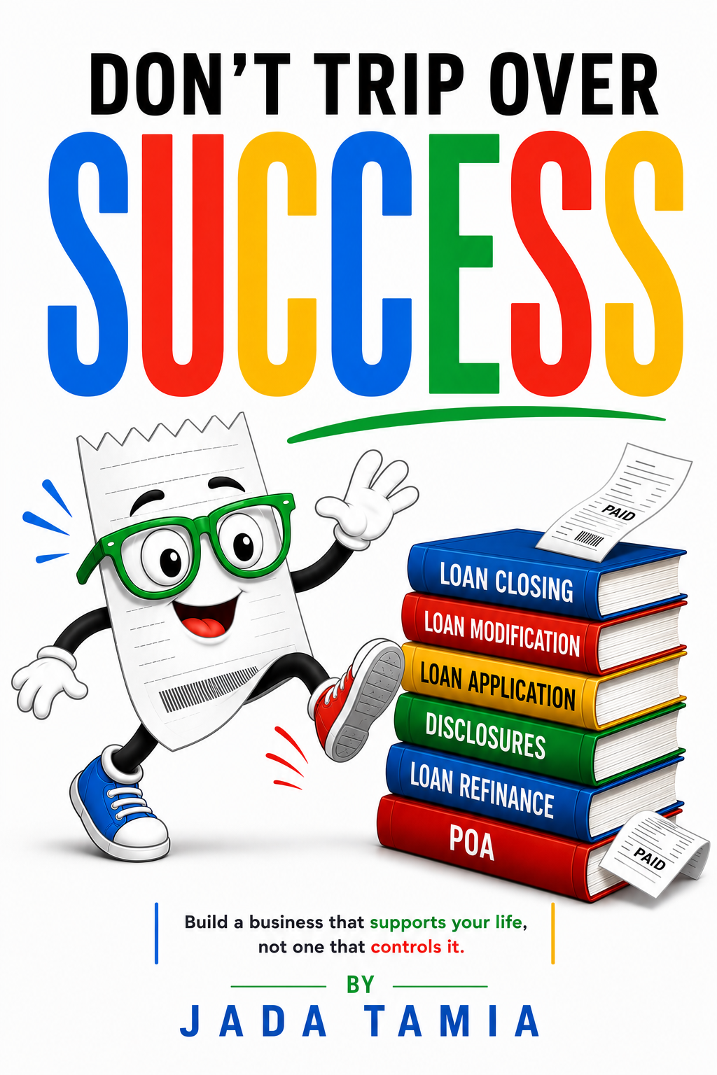 Don't Trip Over Success workbook cover